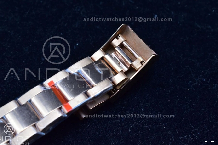 on 1:1 Edition A Ceramic II Bracelet RG TopPick GMF YachtMaster 116685 RG Blue Best 1223 0406